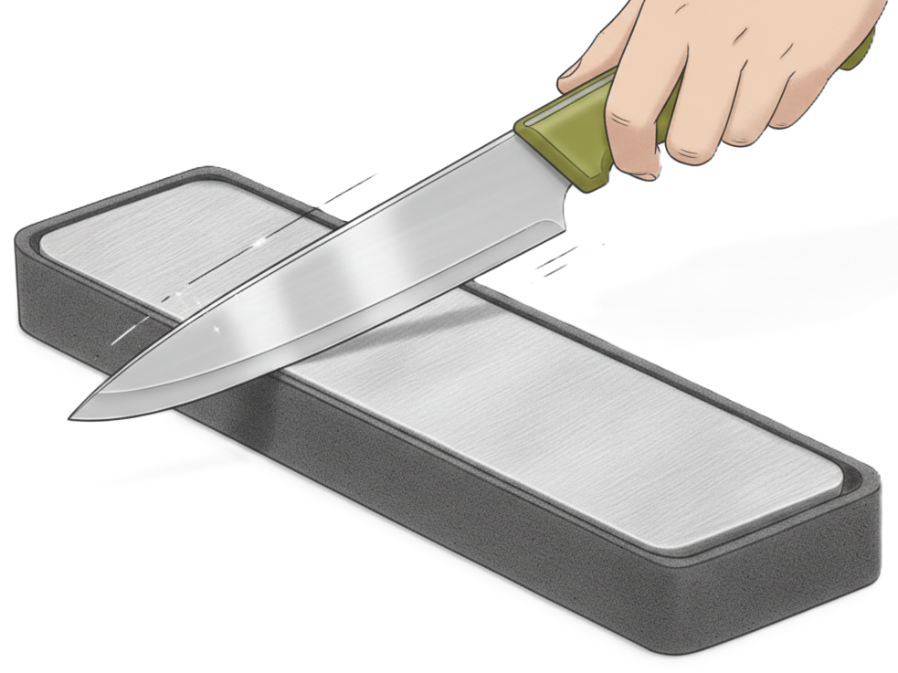 akrigilo akrigas tranĉilon