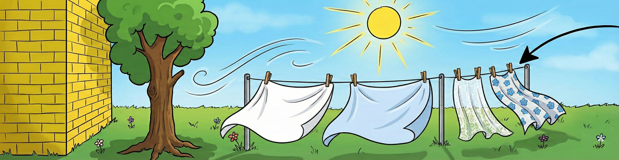 ŝnuro en la ĝardeno