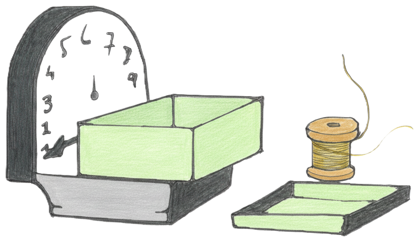 malpeza malplena skatolo