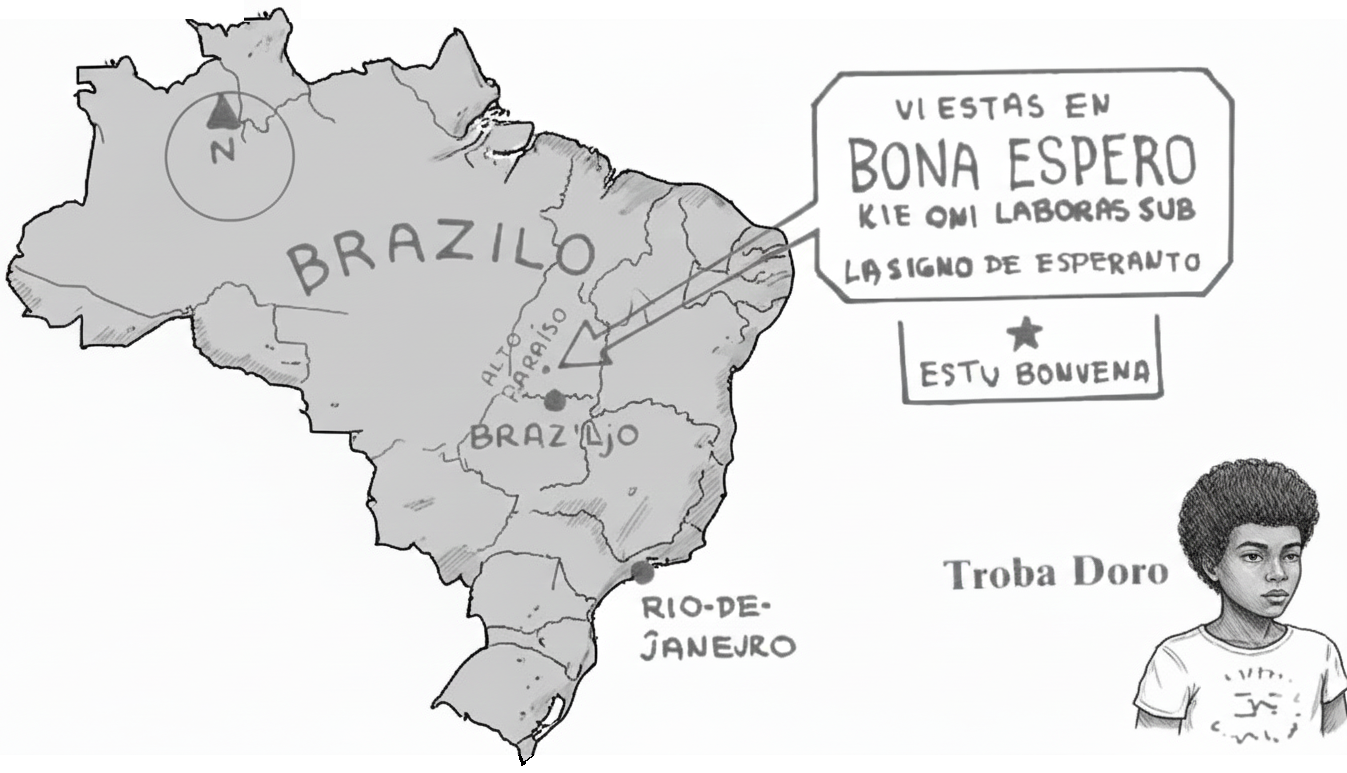 Bona Espero estas en  Brazilo